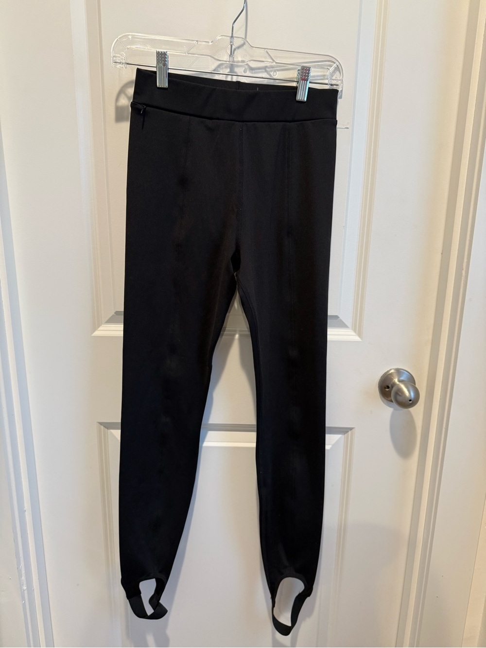Alo Yoga Black Airlift Stirrup Leggings High Rise Size Small Athleisure
